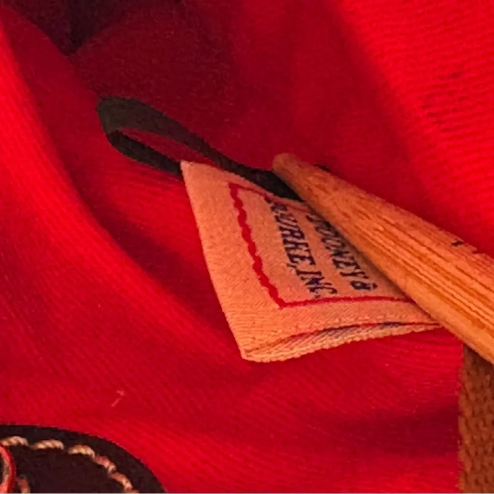 Dooney & Bourke Florentine Ridley Crossbody Bag Navy Leather - Picture 8 of 10